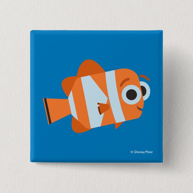 Nemo | Chart Your Own Adventure 2 Inch Square Button (Front)