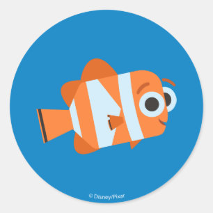 Nemo   Chart Your Own Adventure Classic Round Sticker