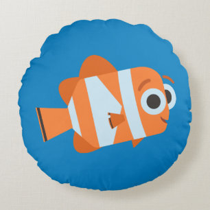 Nemo Chart Your Own Adventure Round Pillow