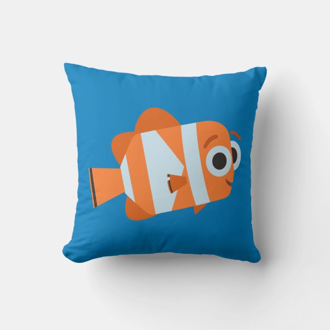 Nemo | Chart Your Own Adventure Throw Pillow (Front)