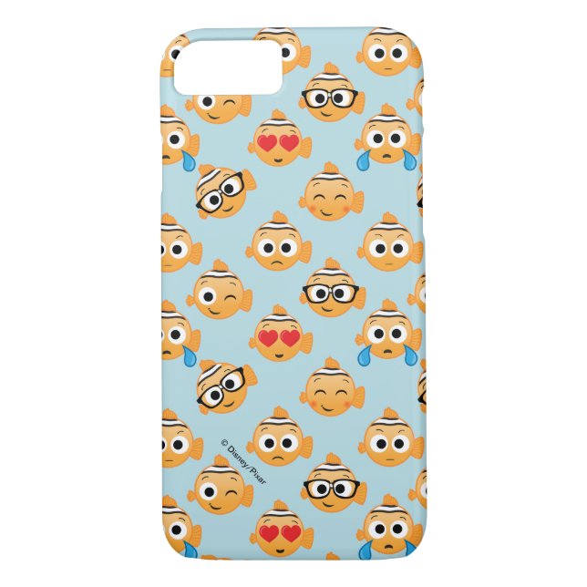 Nemo Emoji Pattern Case-Mate iPhone Case (Back)