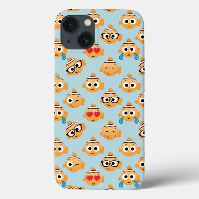 Nemo Emoji Pattern Case-Mate iPhone Case (Back)