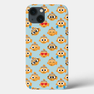 Nemo Emoji Pattern iPhone 13 Case