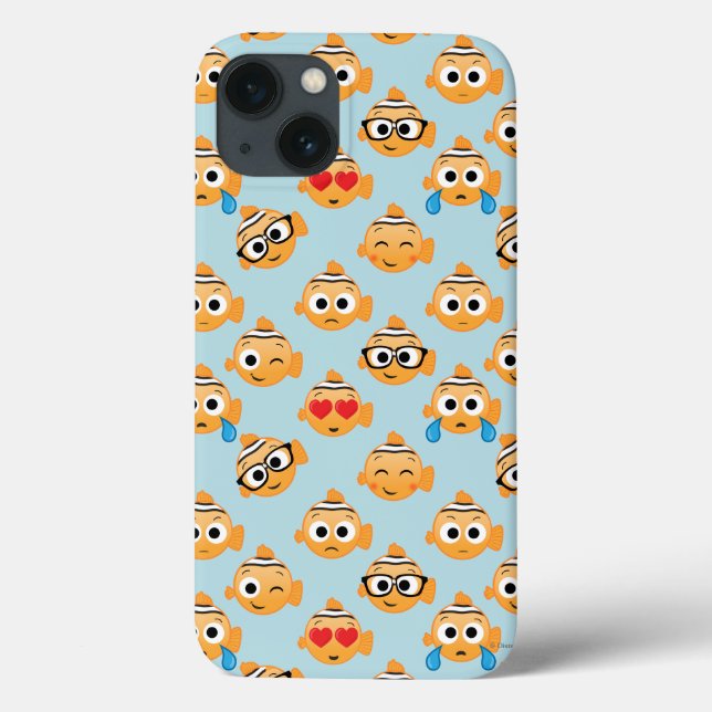 Nemo Emoji Pattern Case-Mate iPhone Case (Back)