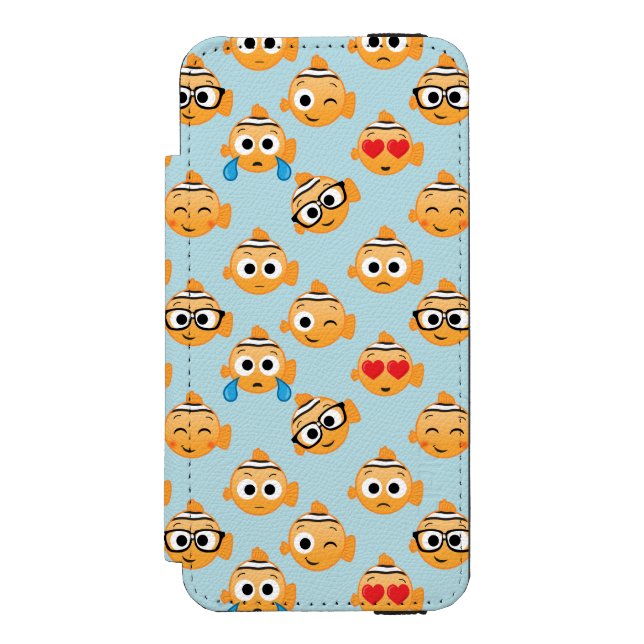 Nemo Emoji Pattern Incipio iPhone Wallet Case (Folio Front)