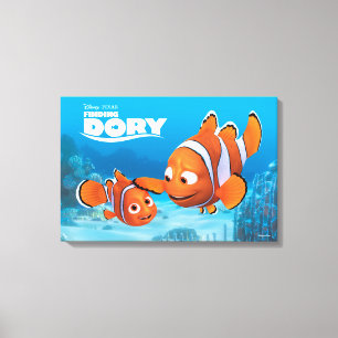 Nemo & Marlin Canvas Print