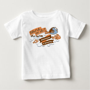 Nemo, Marlin & Dory   Adventure is Brewing Baby T-Shirt