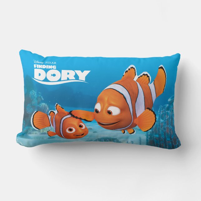 Nemo & Marlin Lumbar Pillow (Front)