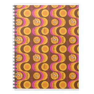 Nemo Retro Pattern Notebook