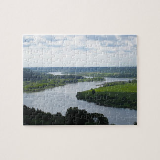 Nemunas River at Vilkija, LITHUANIA --- Jigsaw Puzzle
