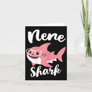 Nene Shark Mother's Day Grandma Funny Card