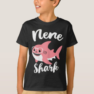 Nene Shark Mother's Day Grandma Funny T-Shirt