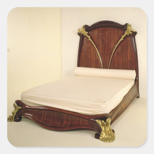 Nenuphar bed, 1905-09 square sticker (Front)