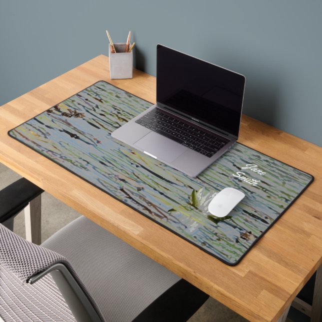 Nénuphar Lake Fleur sauvage Desk Mat (Bureau 2)