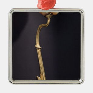 Nenuphar lamp, c.1902 metal ornament