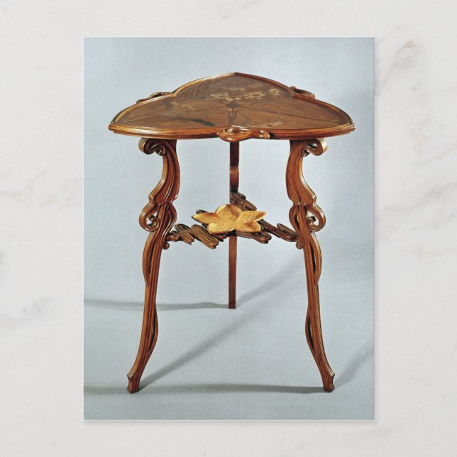 Nenuphar side table, c.1900 postcard (Front)