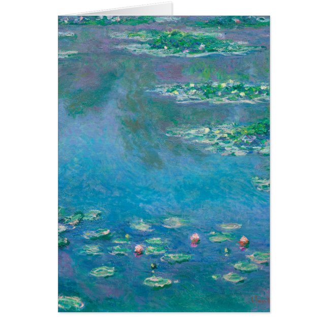 Nénuphars de Claude Monet Fine Art Painting (Devant)