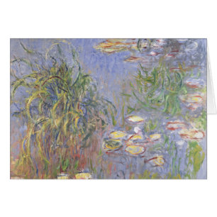 Nénuphars de Claude Monet , groupe d'herbe
