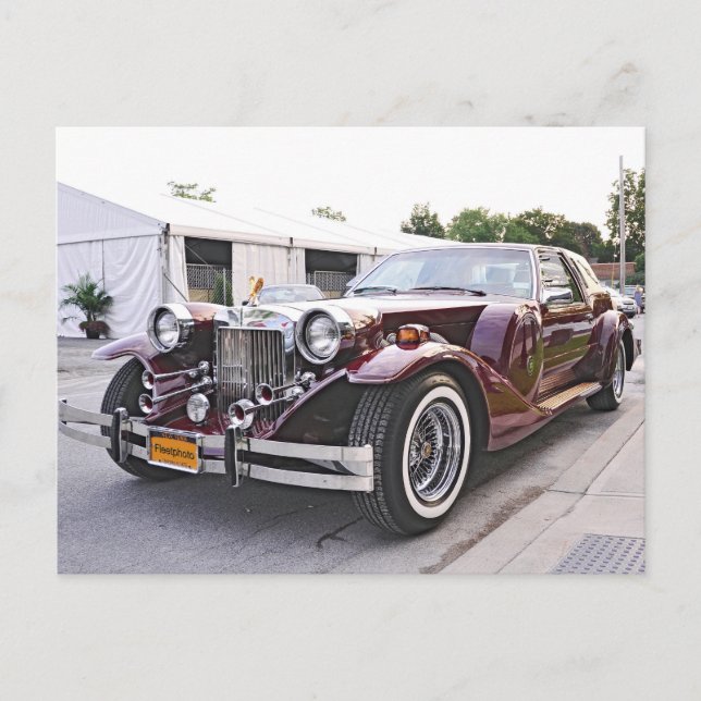 Neo-Classic Zimmer Sports Coupe Postcard (Front)