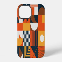 Neo geo: vintage abstract composition