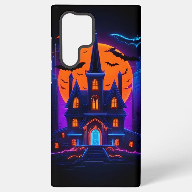 Neo Gothic Halloween Galaxy S22 Ultra Case (Back)