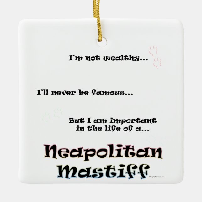 Neo Life Ceramic Ornament (Front)