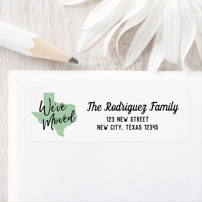 Neo Mint We've Moved Texas (Insitu)