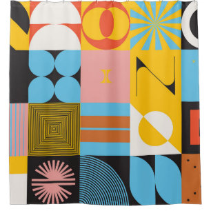 Neo Modernism artwork pattern made with abstract g