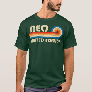 NEO Name Personalized Funny Retro Vintage Birthday T-Shirt