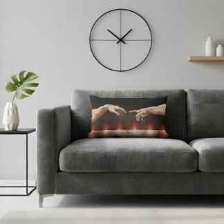 Neo-Noir Creation Lumbar Pillow
