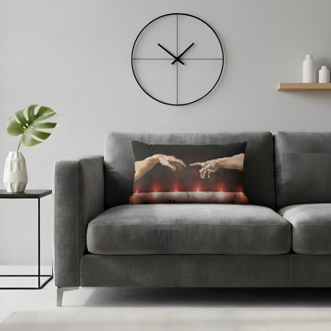 Neo-Noir Creation Lumbar Pillow (Creator Uploaded)