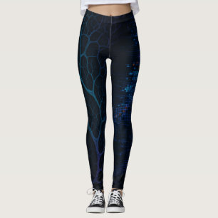 Neo-Organica – Digital Nature Reimagined Leggings