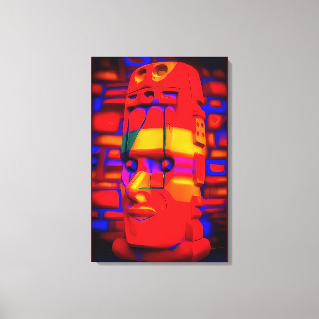 Neo-Polynesian Canvas Print (Front)