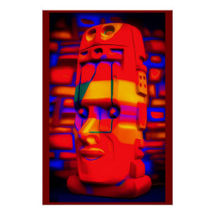 Neo-Polynesian Poster