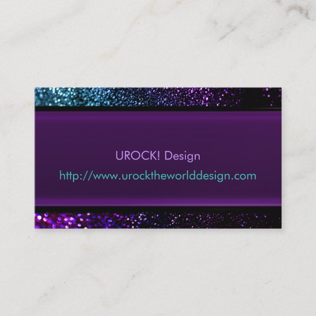Neo Psychedelic Evolutionary Free Expressionism Business Card (Front)