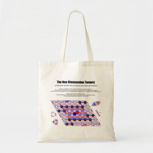Neo-Riemannian Tonnetz Music Diagram Major triads Tote Bag