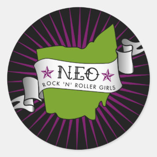neo rock'n'roller girls sticker