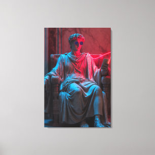 Neo-Roman Remix Canvas Print