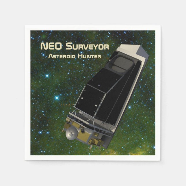 NEO Surveyor Asteroid Hunter Napkin (Front)