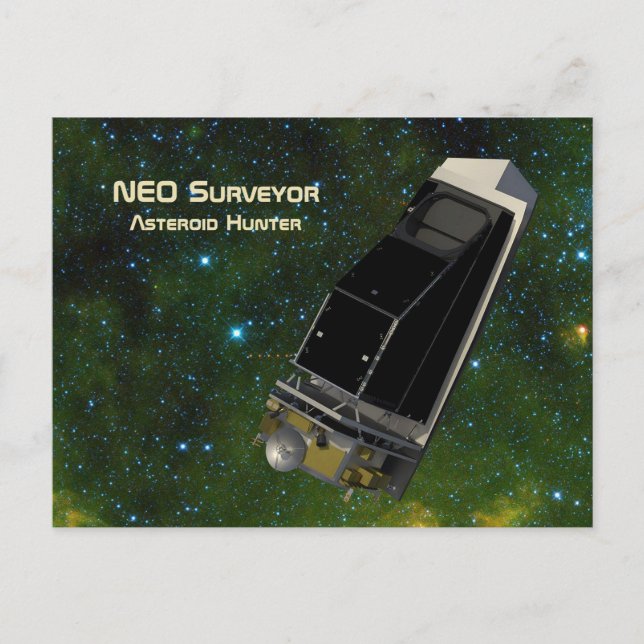 NEO Surveyor Asteroid Hunter Postcard (Front)