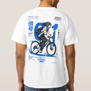 Neo Tokyo Files 001 - Anime Techwear Cyberpunk T-Shirt