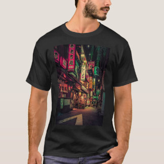 Neo Tokyo II- Japan Night Photo Premium T-Shirt