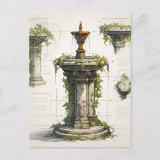 Neoclassical Architecture Postcard