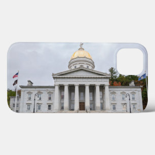 neoclassical state capitol building in montpelier  iPhone 13 case