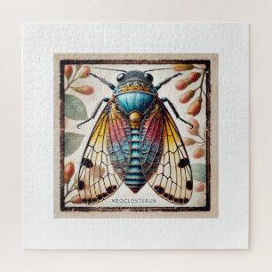 Neoclosterus 060824IREF208 - Watercolor Jigsaw Puzzle