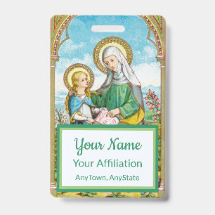 NeoGothic St. Anne and Young Mary (SAU 29) Badge
