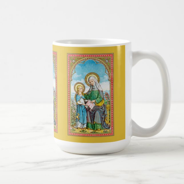 NeoGothic St. Anne and Young Mary (SAU 29) Coffee Mug (Right)
