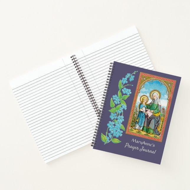 NeoGothic St. Anne and Young Mary (SAU 29) Notebook (Inside)