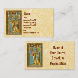 NeoGothic St. Cecilia of Rome (BNG 02) Business Card
