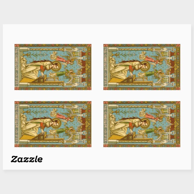 NeoGothic St. Cecilia of Rome (BNG 02) Sticker (Sheet)